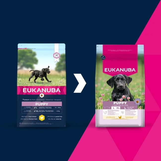 EUKANUBA Puppy L XL Rich in chicken - dry dog food - 15kg