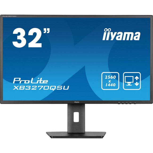 iiyama ProLite A height adjustable 32 IPS Panel Technology monitor featuring QHD resolution iiyama ProLite A height adjustable 32 IPS Panel Technology monitor featuring QHD resolution