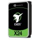 Seagate Exos X24 internal hard drive 20 TB 7200 RPM 512 MB 3.5