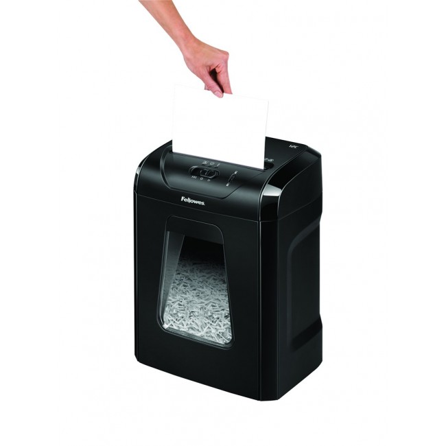 Fellowes Aktenvernichter Powershred 12C schwarz