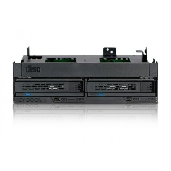 Icy Dock MB732SPO-B drive bay panel Black