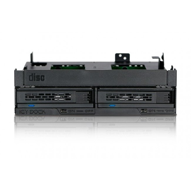 Icy Dock MB732SPO-B drive bay panel Black