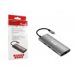 Equip USB-C 9 in 1 Multifunctional Adapter, HDMI 4K/60Hz, Gigabit LAN, USB 3.2 GEN1, SD/TF, 100W USB PD