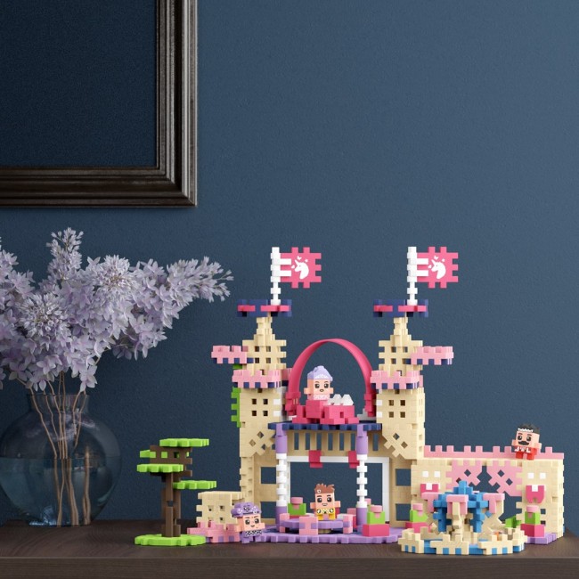 MARIOINEX Mini Waffle Princess bricks, 280 pieces