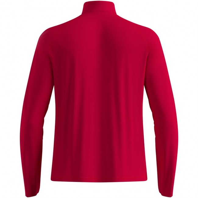Bluza rozpinana męska Odlo ESSENTIAL WARM FULL ZIP Mid layer full zip czarwona XXL