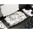 Equip 12-Port Fiber Optic Splice Box, LC Duplex, OS2, 1U, Equipped, Black