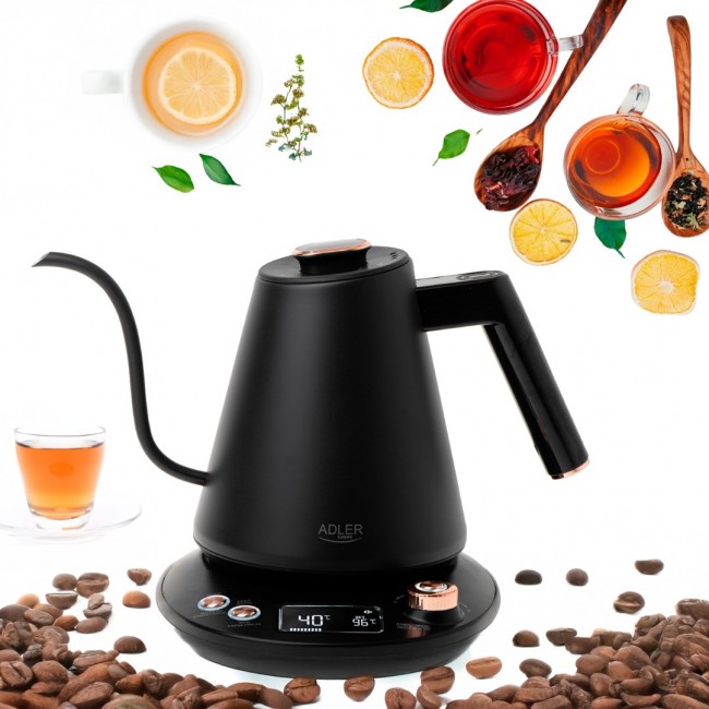 Adler Adler electric kettle with long spout 1.0L Adler Adler electric kettle with long spout 1.0L