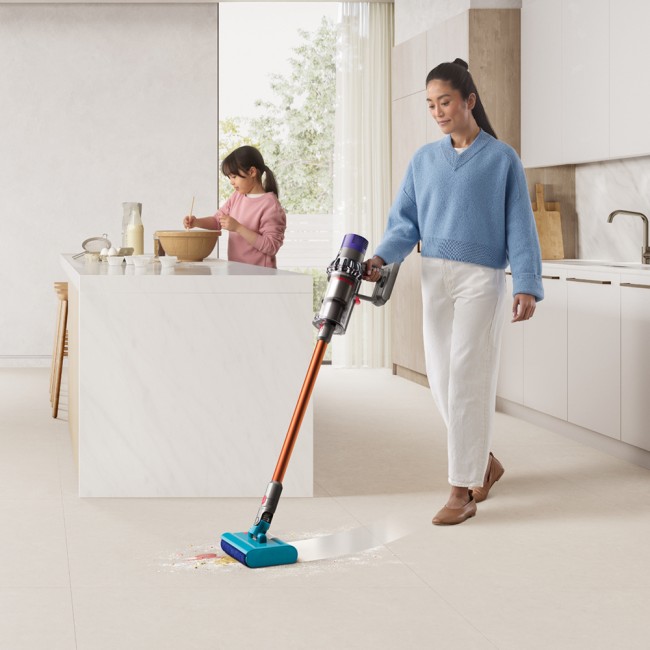 Dyson V10 Submarine 2-in-1 stick vacuum Battery Dry&wet Bagless 0.76 L Copper, Grey Dyson V10 Submarine 2-in-1 stick vacuum Battery Dry&wet Bagless 0.76 L Copper, Grey