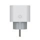 SAVIO WI-FI smart socket, 16A, AS-01, White