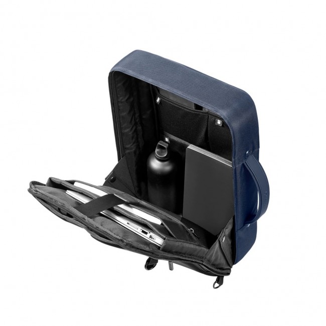XD DESIGN ANTI-THEFT BACKPACK / BRIEFCASE BOBBY BIZZ 2.0 NAVY P/N: P705.925 XD DESIGN ANTI-THEFT BACKPACK / BRIEFCASE BOBBY BIZZ 2.0 NAVY P/N: P705.925