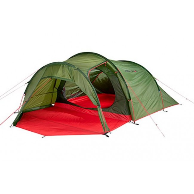 High Peak Goshawk 4 Green, Red Dome/Igloo tent High Peak Goshawk 4 Green, Red Dome/Igloo tent