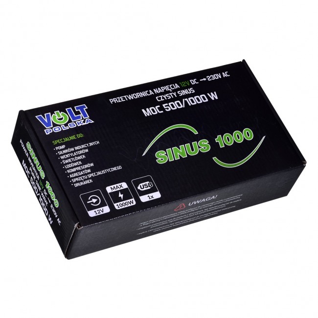 SINUS 500/1000 12/230V (500/1000) voltage converter
