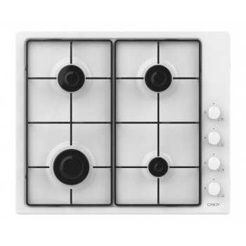 Candy Idea CHW6LWW White Built-in 60 cm Gas 4 zone(s)
