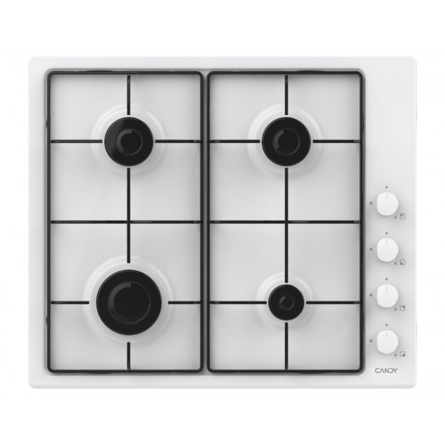 Candy Idea CHW6LWW White Built-in 60 cm Gas 4 zone(s)