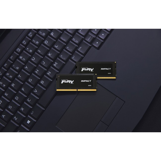 Kingston Technology FURY 16GB 4800MT/s DDR5 CL38 SODIMM Impact Kingston Technology FURY 16GB 4800MT/s DDR5 CL38 SODIMM Impact