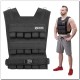 HMS Fitness KTO30 weighted vest Steel Black HMS Fitness KTO30 weighted vest Steel Black