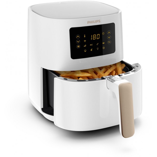 Philips 5000 series HD9255/30 fryer Single 4.1 L Stand-alone 1400 W Hot air fryer Gold, White Philips 5000 series HD9255/30 fryer Single 4.1 L Stand-alone 1400 W Hot air fryer Gold, White