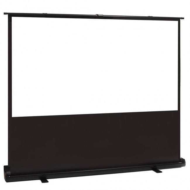 Maclean MC-213 Portable Projection Screen, Compact, Floor, 100