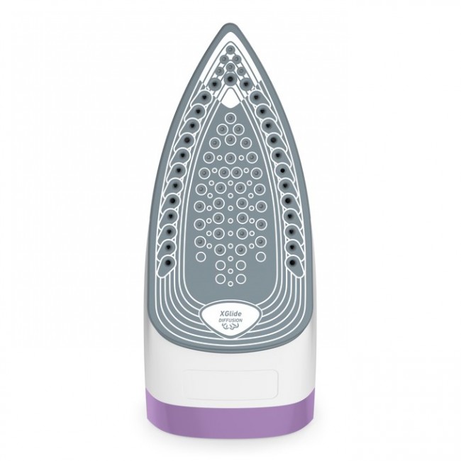 Tefal FV2836 Dry & Steam iron Ceramic soleplate 2400 W Purple, White