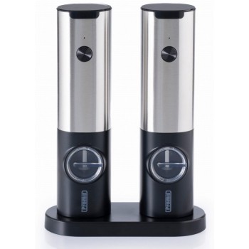 PROMIS Set of pepper and salt mills with stand MP36X2