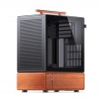 Jonsbo T7 Midi Tower Black, Wood