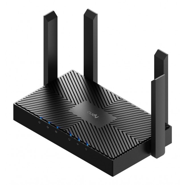 Cudy WR3000 wireless router Gigabit Ethernet Dual-band (2.4 GHz / 5 GHz) Black