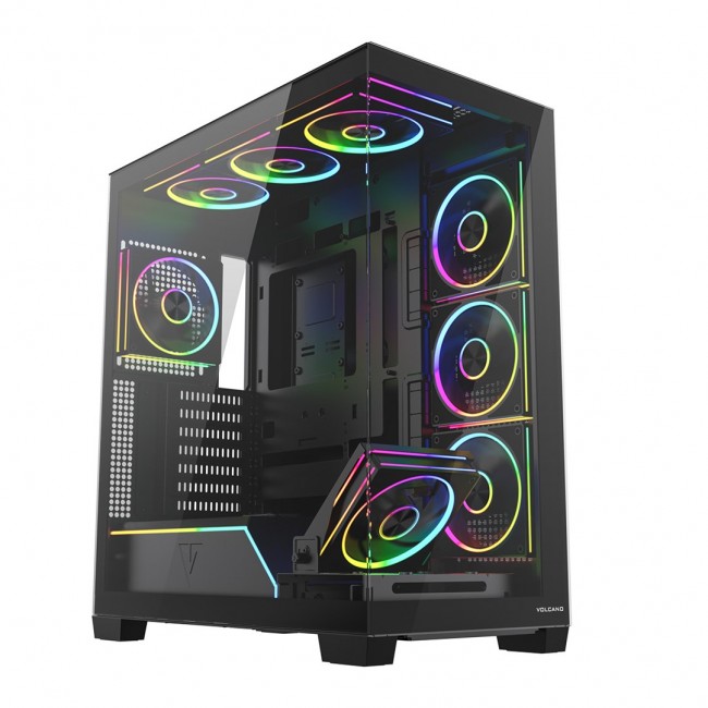 MODECOM VOLCANO STELLAR PLUS ARGB MIDI 8F BLACK