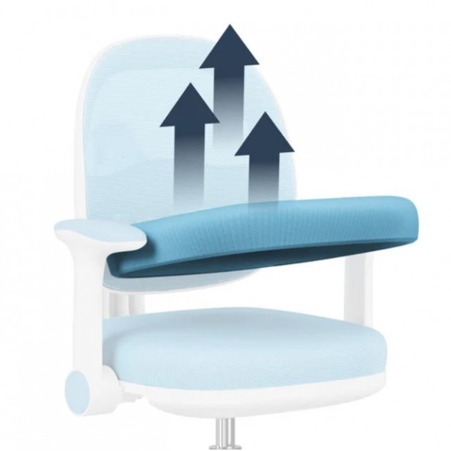 Junior 3.6 Blue swivel chair