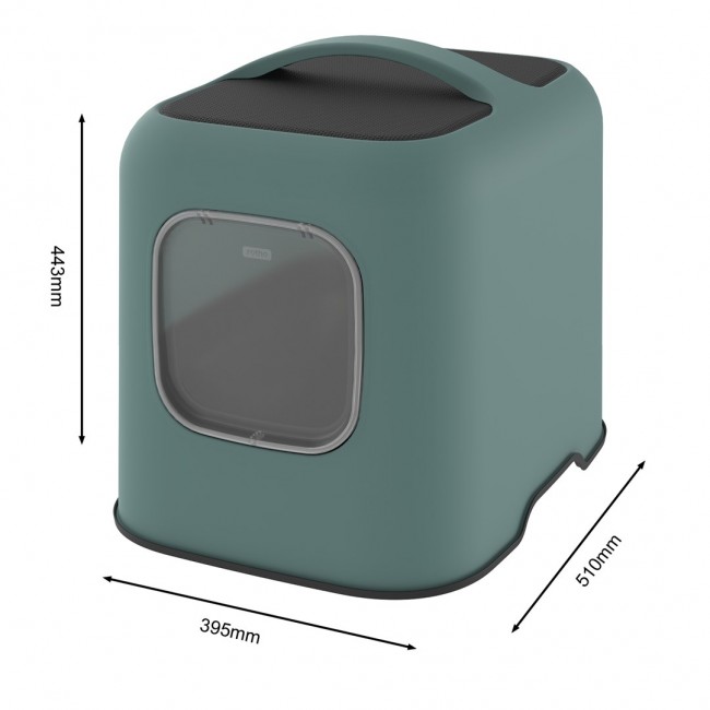 ROTHO Biala Green - cat litter box