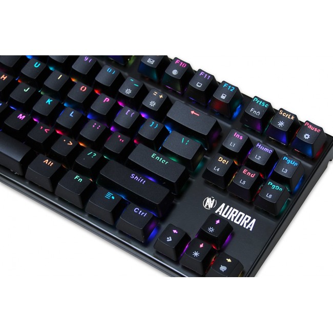 KEYBOARD I-BOX AURORA K-2R RGB, MECHANICAL, GAMING