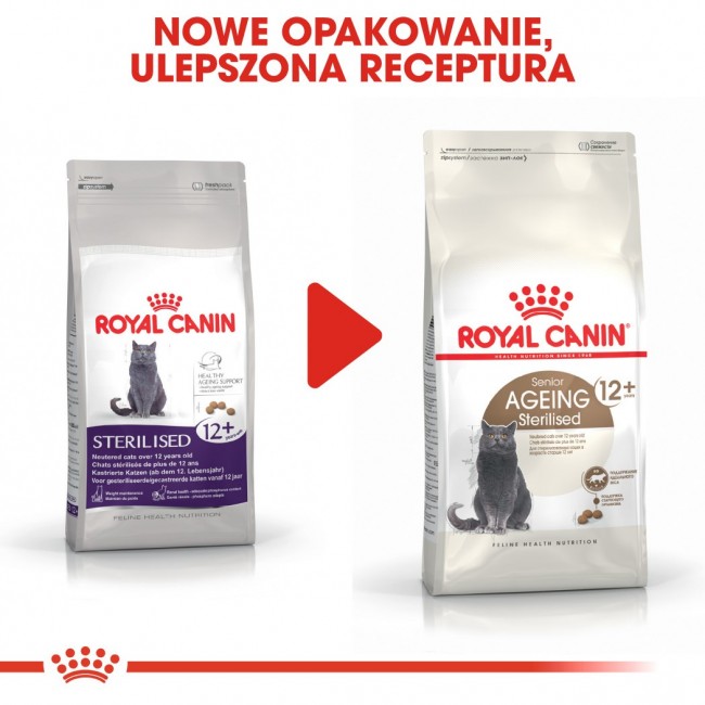 Royal Canin Senior Ageing Sterilised 12+ cats dry food 4 kg Corn, Poultry, Vegetable Royal Canin Senior Ageing Sterilised 12+ cats dry food 4 kg Corn, Poultry, Vegetable