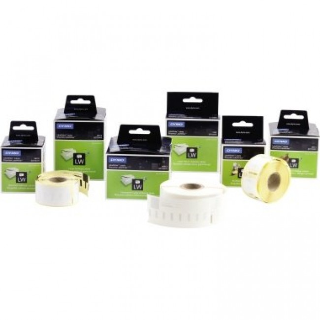 DYMO LW-Ordner-Etiketten schmal 38x190mm wei 110St/Rolle DYMO LW-Ordner-Etiketten schmal 38x190mm wei 110St/Rolle
