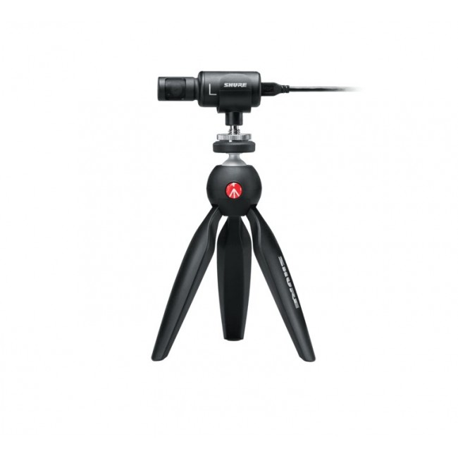 Shure MV88+ VIDEO KIT Black Table microphone Shure MV88+ VIDEO KIT Black Table microphone