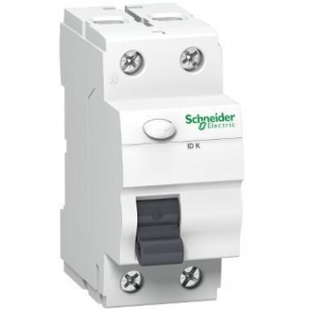 Residual Current Circuit Breaker K60 25A 2-pole 30mA type AC A9Z05225, Schneider