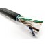 Gel-filled Outdoor Installation Cable DIGITUS cat.6, F/UTP, AWG 23/1, PE, 305m, black, reel