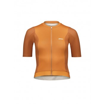 Women's cycling jersey POC Cadence Jersey, bauxite brown, size: S