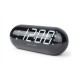 Muse M-19 GL Radio Alarm Clock, Black Muse M-19 GL Radio Alarm Clock, Black
