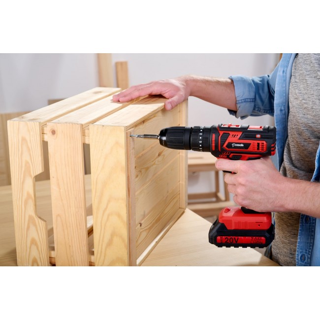 Cordless battery-powered screwdriver/drill 20V CASALS CID2050B Cordless battery-powered screwdriver/drill 20V CASALS CID2050B