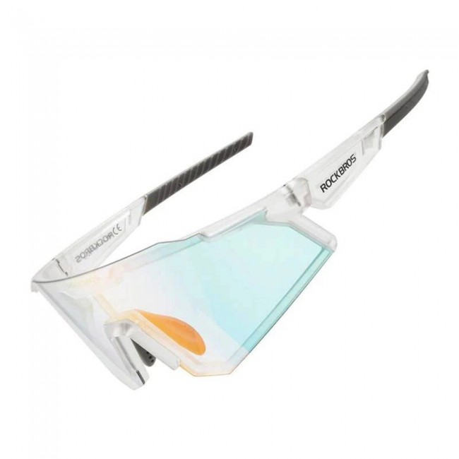 Rockbros SP291 UV400 white photochromic cycling glasses Rockbros SP291 UV400 white photochromic cycling glasses