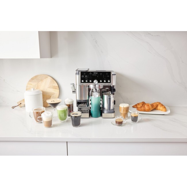 Ninja ES701EU coffee maker Semi-auto Espresso machine 2 L Ninja ES701EU coffee maker Semi-auto Espresso machine 2 L