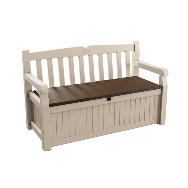 Keter Eden outdoor bench Solid Wood