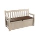 Keter Eden outdoor bench Solid Wood