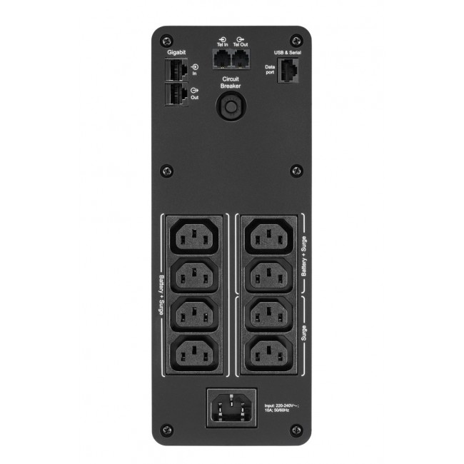 APC Back-UPS Pro, 1200VA/720W, Tower, 230V, 8x IEC C13 outlets, Sine Wave, AVR, USB Type A + C ports, LCD, User Replaceable Battery APC Back-UPS Pro, 1200VA/720W, Tower, 230V, 8x IEC C13 outlets, Sine Wave, AVR, USB Type A + C ports, LCD, User Replaceable Battery