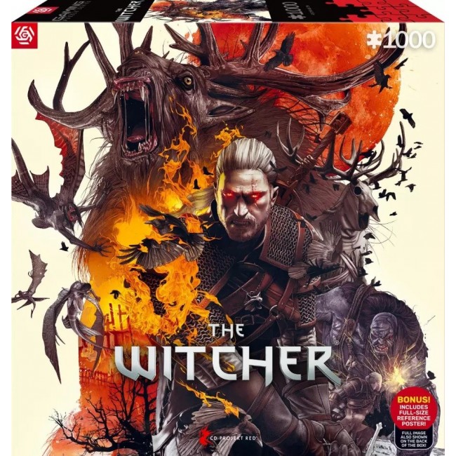 Puzzle Good Loot Gaming - The Witcher: Monsters 1000 pc(s) Puzzle Good Loot Gaming - The Witcher: Monsters 1000 pc(s)