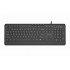Gembird KB-MCH-05 Slim wired multimedia keyboard, black, US layout