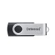 Intenso USB flash drive Office Line, 256 GB, USB-A, 3.2 Gen 1x1, black-silver