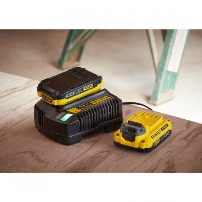 Stanley SFMCF810D2K-QW power screwdriver/impact driver 2800 RPM Black, Yellow
