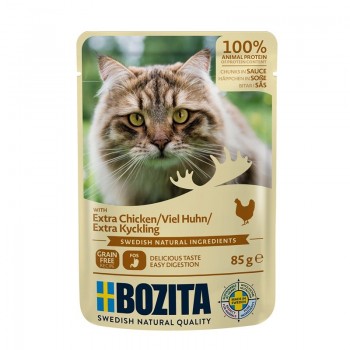 BOZITA Chicken Chunks in sauce - wet cat food - 85g