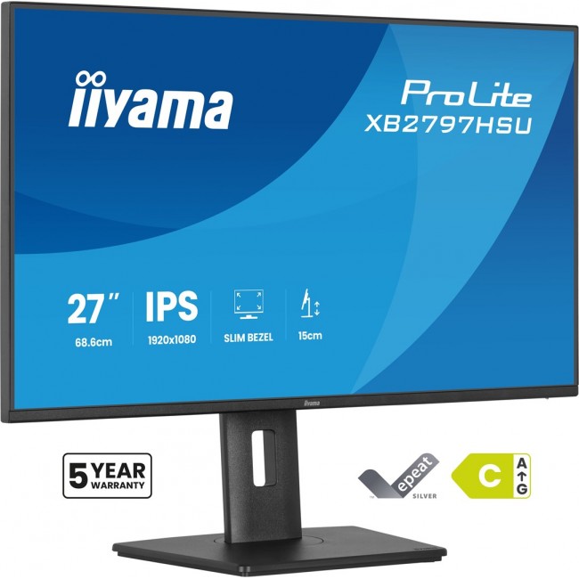 iiyama ProLite XB2797HSU-B1 computer monitor 68.6 cm (27