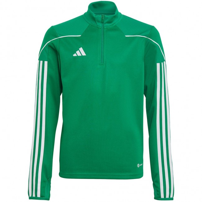 Sweatshirt for kids adidas Tiro 23 League Training Top green IB8473 140cm